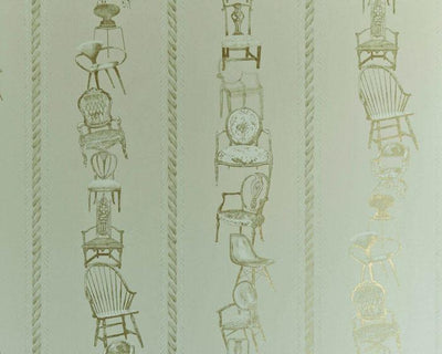 Barneby Gates Chairs in Eau De Nil Wallpaper BG0500101
