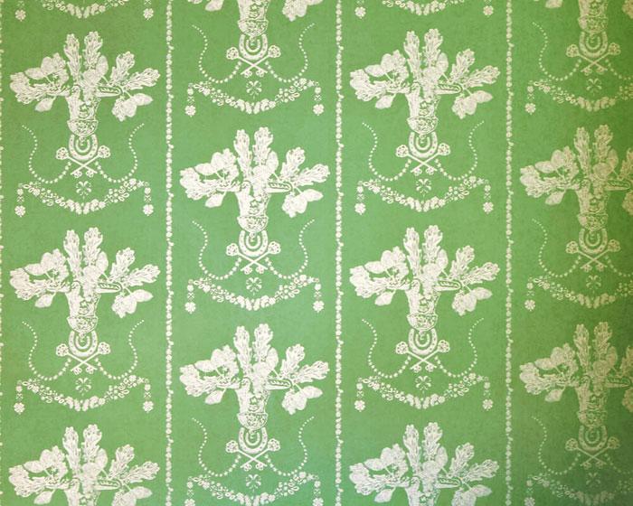 Barneby Gates Lucky Charms in Georgian Green Wallpaper BG0700201