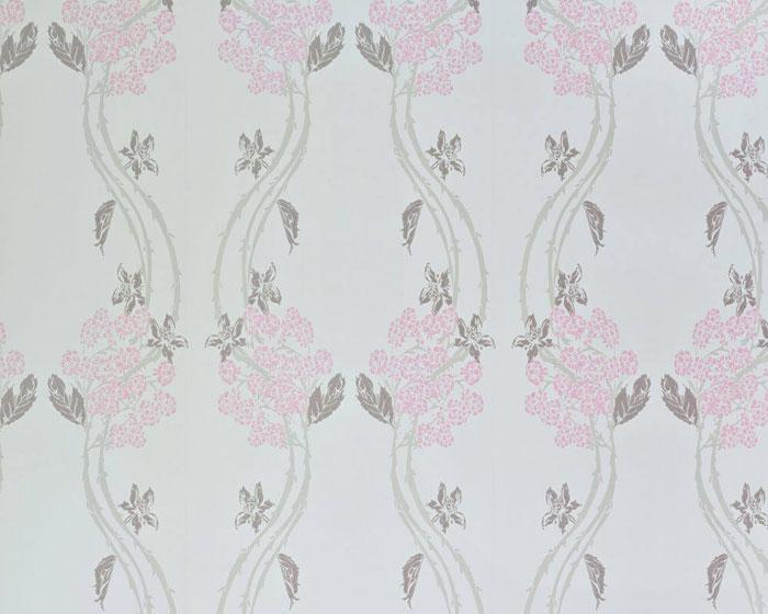 Barneby Gates Autumn Berry in Vintage Pink Wallpaper BG1100202