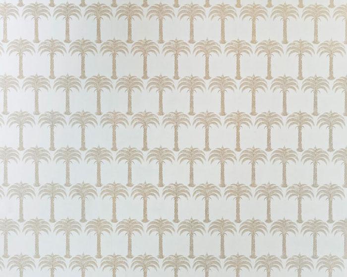Barneby Gates Marrakech Palm in Soft Gold Wallpaper BG1200102
