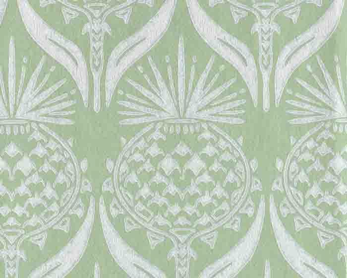 Barneby Gates Artichoke Thistle in Spring Green Wallpaper BG1900202