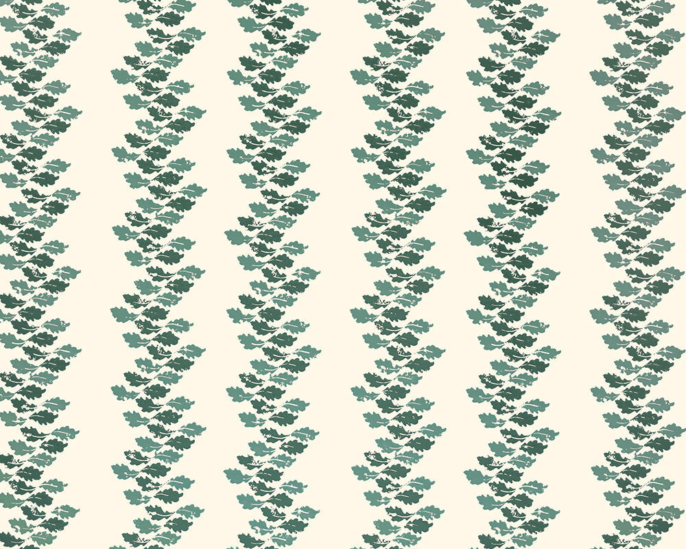 Barneby Gates Oak Leaves Wallpaper