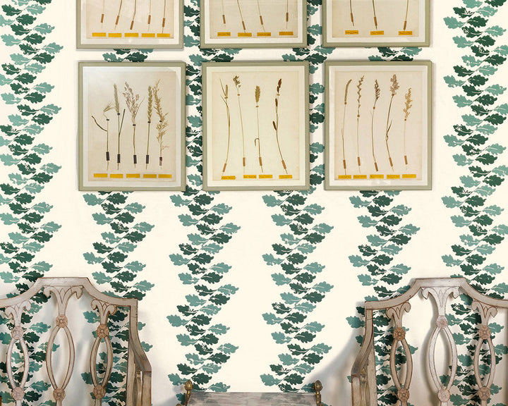 Barneby Gates Oak Leaves Wallpaper with a picture gallery