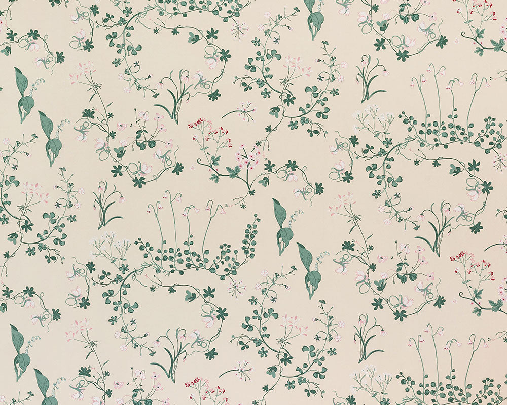 Barneby Gates Botanica Wallpaper Collaboration with Willow Crossley