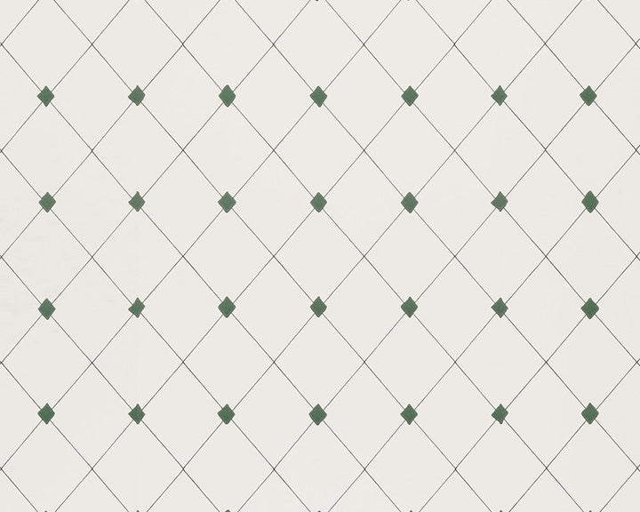 Barneby Gates Diamond Trellis Wallpaper