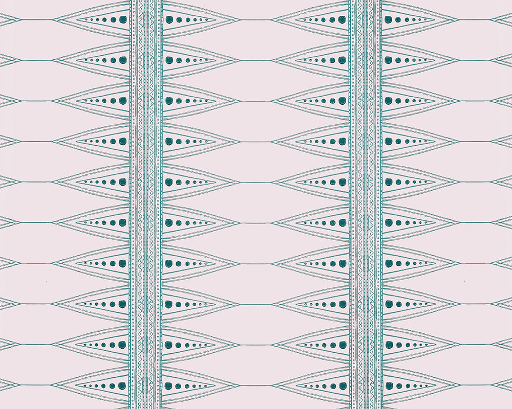 Barneby Gates Indian Stripe Wallpaper