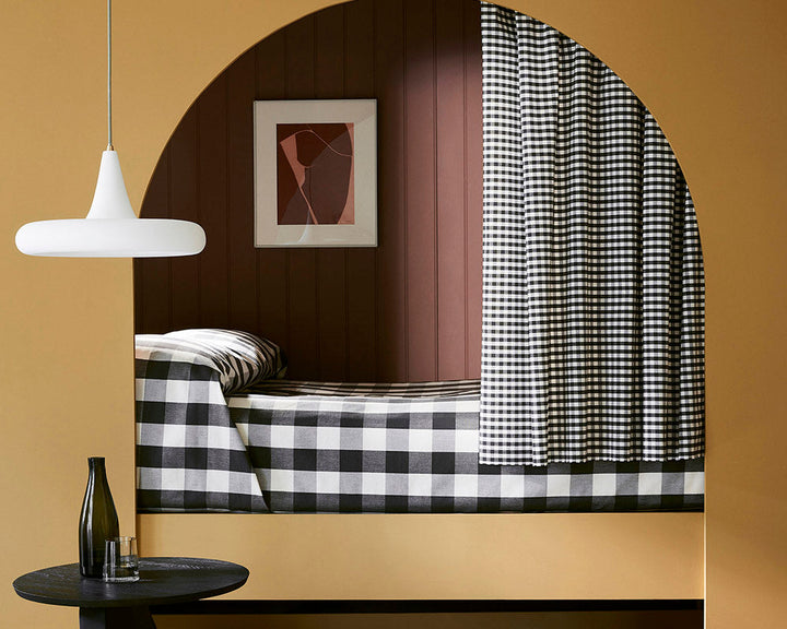 Little Greene Nether Red 315 Paint with Bassoon walls