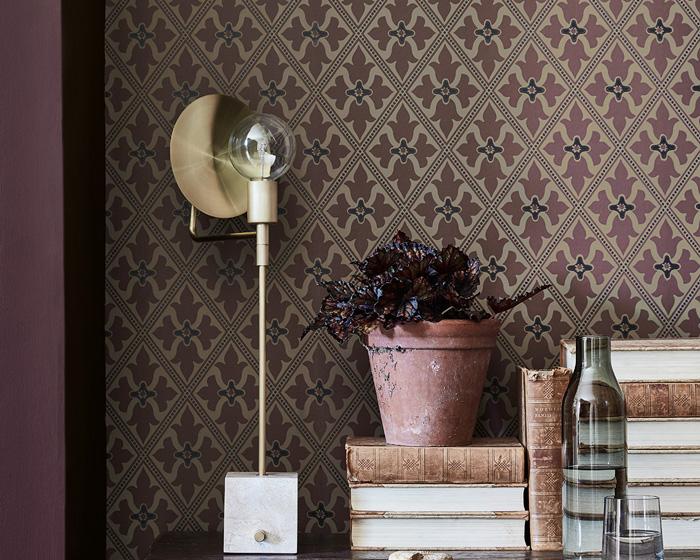 Little Greene Bayham Abbey Monarch 0253BAMONAR Wallpaper