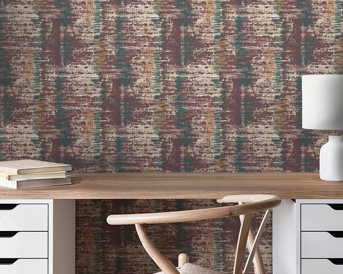 Arley House Bazaar Wallpaper in a room in detail
