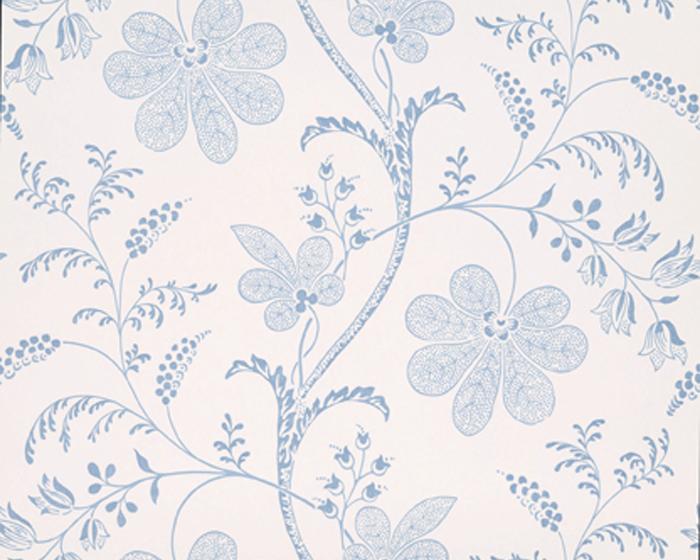 Little Greene Bedford Square Porcelain 0273BEPORCE Wallpaper