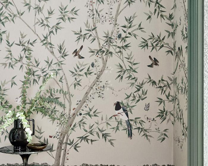 Little Greene Belton Scenic Pavilion 0293ASISLAN Wallpaper