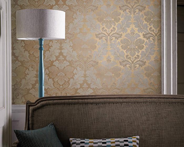 Little Greene Bonaparte Pure Gold 0248BPPUREG Wallpaper
