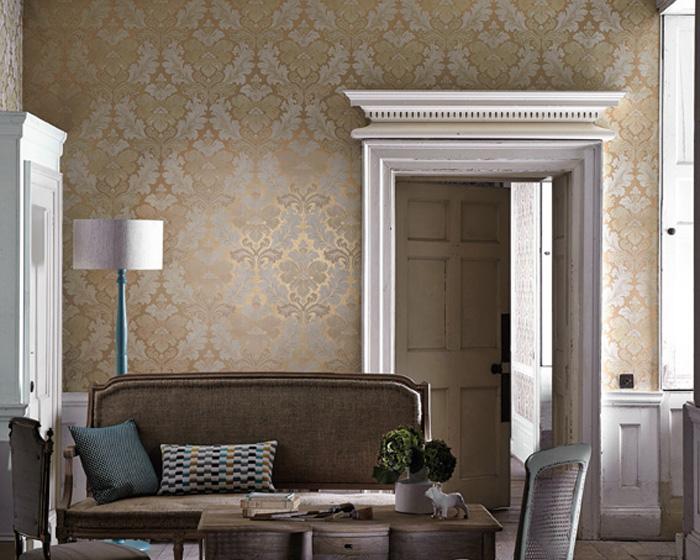 Little Greene Bonaparte Sable 0248BPSABLE Wallpaper