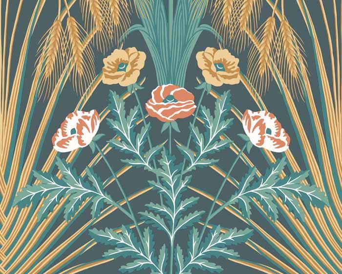 Cole & Son Bluebell 115/3010 Wallpaper