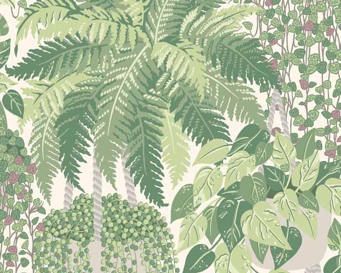 Cole & Son Fern 115/7021 Wallpaper