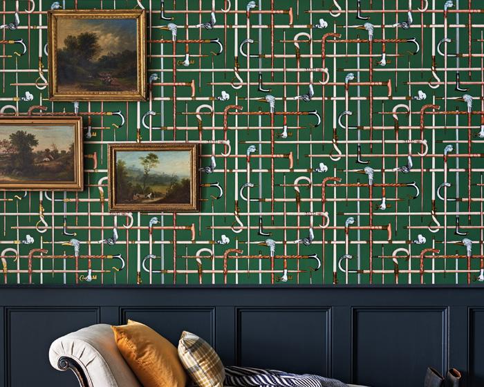 Cole & Son Bastoni 114/14028 Wallpaper