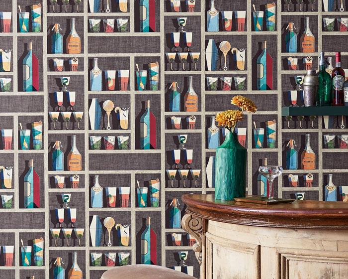Cole & Son Cocktails 114/23043 Wallpaper