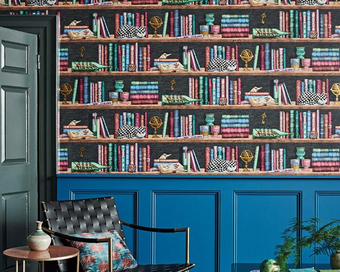 Cole & Son Libreria 114/13025 Wallpaper