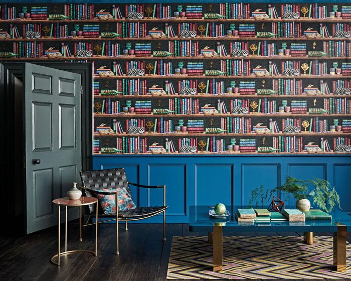 Cole & Son Libreria 114/13025 Wallpaper