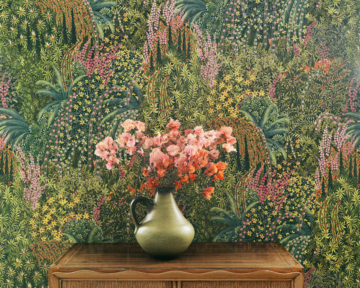 Cole & Son Cascade Wallpaper on a wall