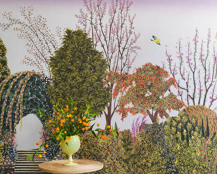 Cole & Son Reverie Wallpaper on a wall