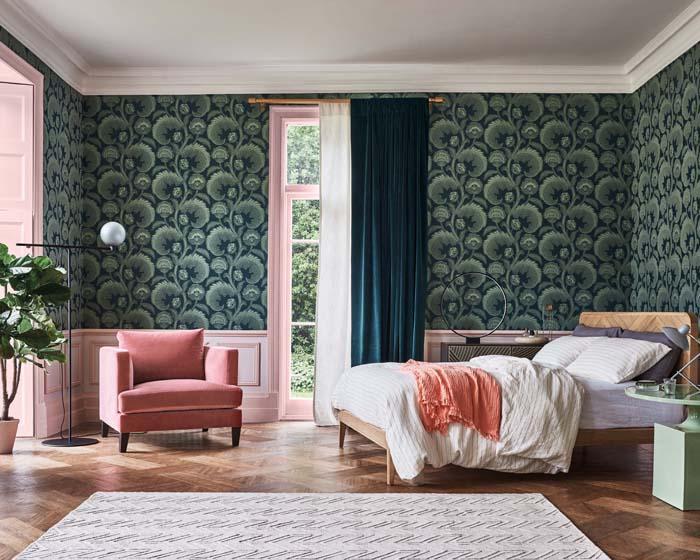 Cole & Son Fanfare Flock 116/7027 Wallpaper