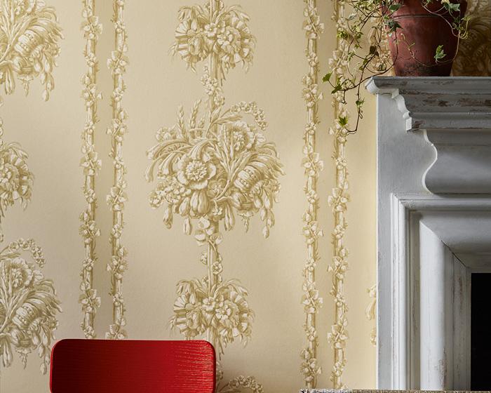 Little Greene Chelsea Bridge Hush 0251CBHUSHZ Wallpaper