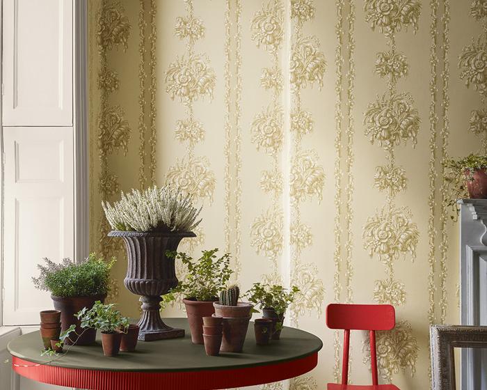 Little Greene Chelsea Bridge Hush 0251CBHUSHZ Wallpaper