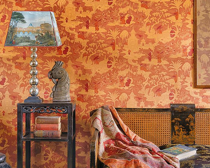 Cole & Son Chinese Toile 100/8041 Wallpaper