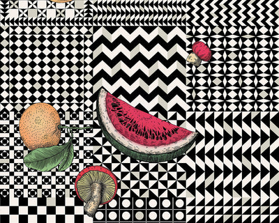 Cole & Son Frutta e Geometrico Wallpaper 119/9039