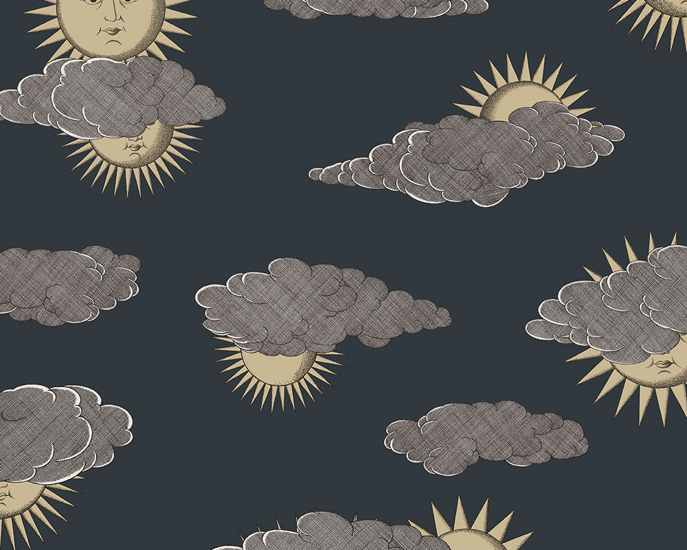Cole & Son Soli e Nuvole Wallpaper