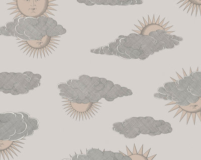 Cole & Son Soli e Nuvole Wallpaper