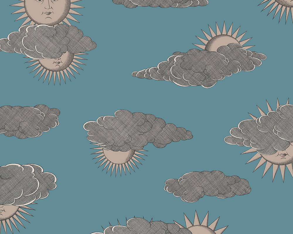 Cole & Son Soli e Nuvole Wallpaper