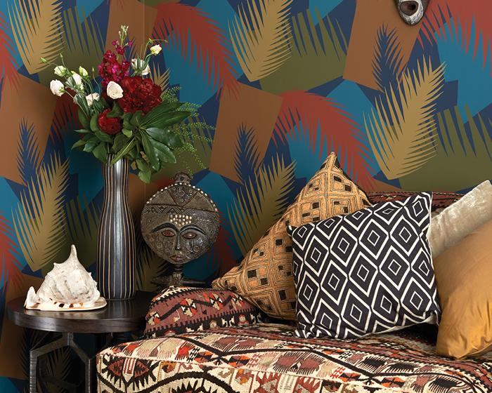 Cole & Son Deco Palm 105/8039 Wallpaper