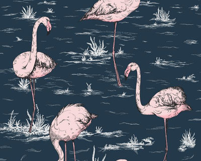 Cole & Son Flamingos 112/11041 Wallpaper