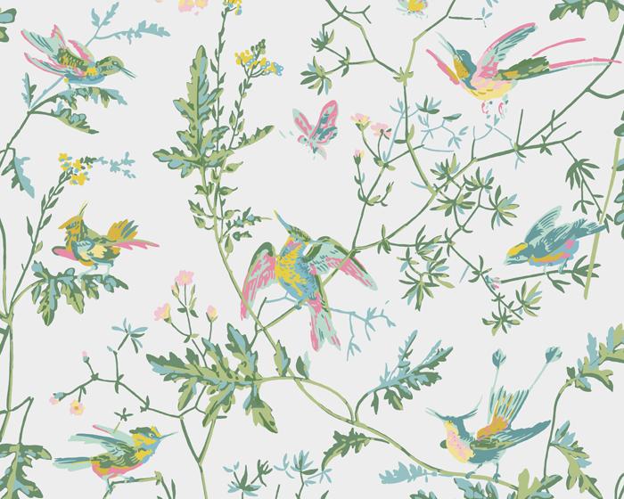 Cole & Son Hummingbirds 112/4015 Wallpaper