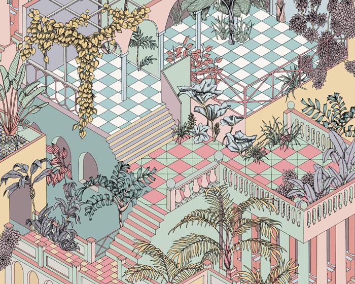 Cole & Son Miami 112/6023 Wallpaper