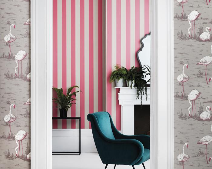 Cole & Son Glastonbury Stripe 110/6031 Wallpaper