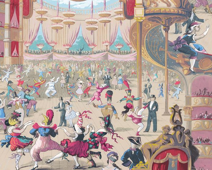 Cole & Son Cabaret 103/7026 Wallpaper