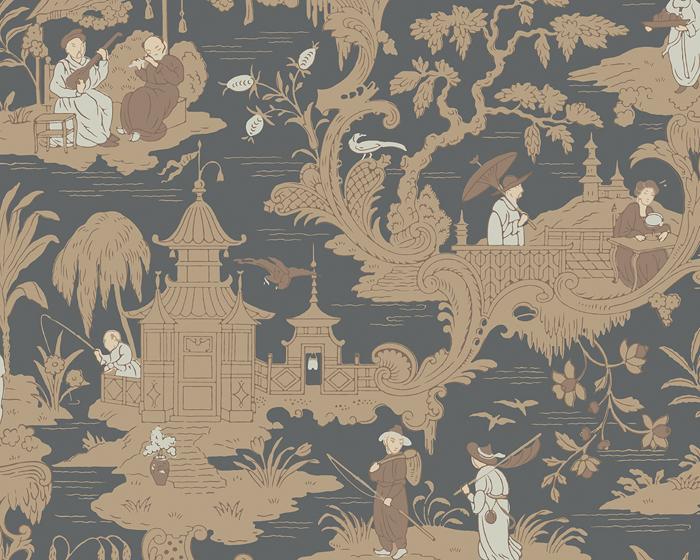 Cole & Son Chinese Toile 100/8040 Wallpaper