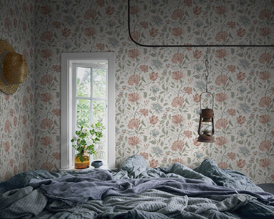 Sandberg Annabelle Wallpaper in a bedroom