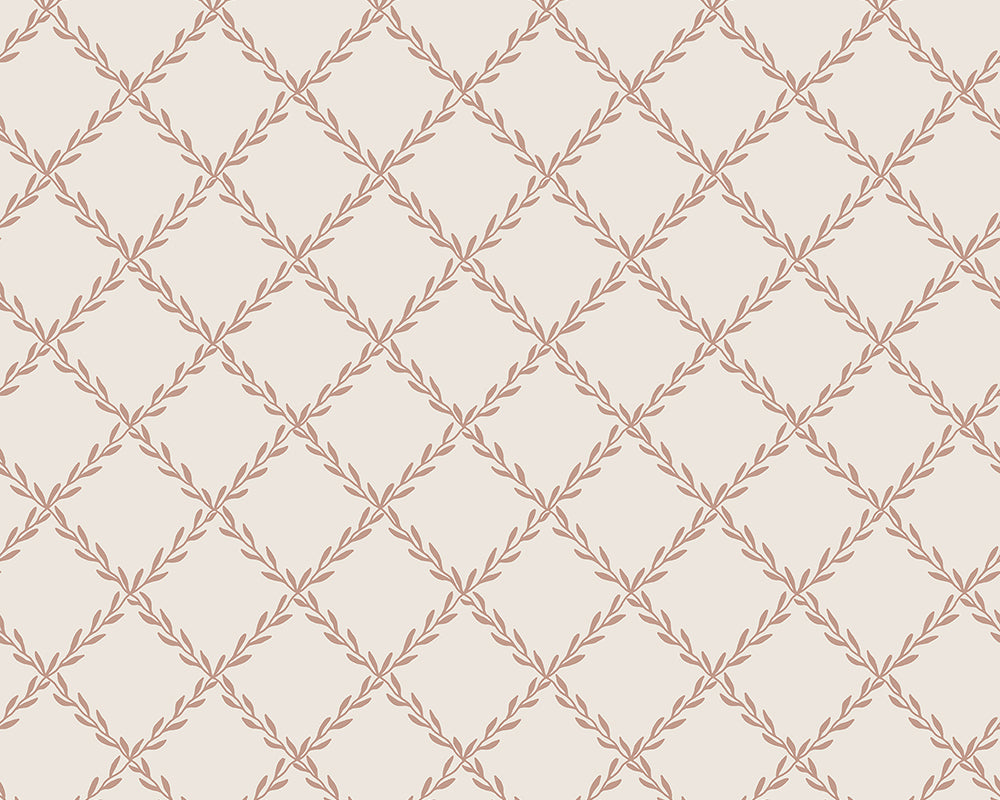 Sandberg Trellis Wallpaper - Outlet