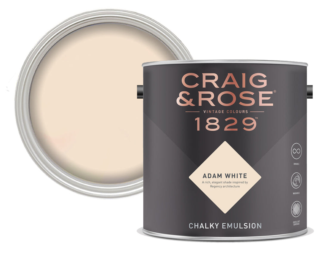 Craig & Rose Adam White Paint