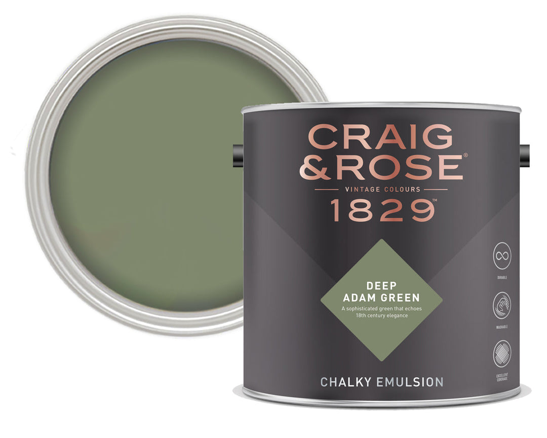 Craig & Rose Deep Adam Green Paint