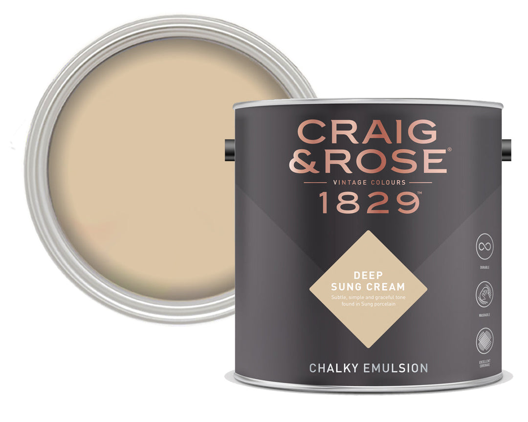 Craig & Rose Deep Sung Cream Paint