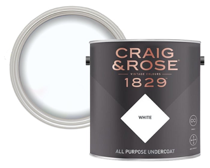 Craig & Rose Undercoat - White