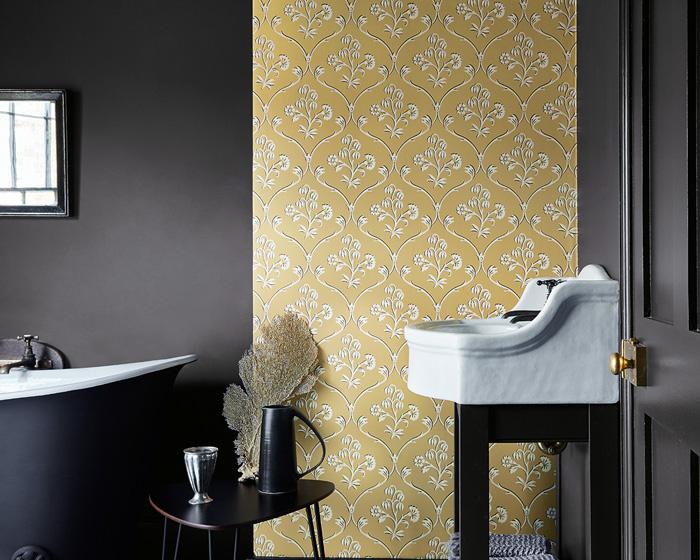 Little Greene Cranford Wheat 0280CFWHEAT Wallpaper