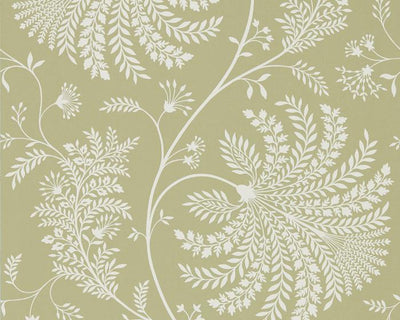 Sanderson Mapperton Garden Green/Cream 216340 Wallpaper