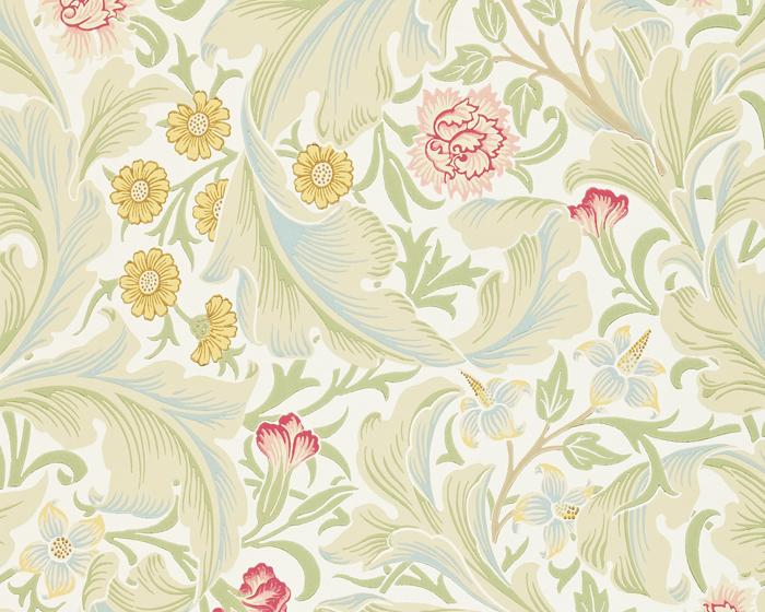 Morris & Co Leicester Marble/Rose 212544 Wallpaper