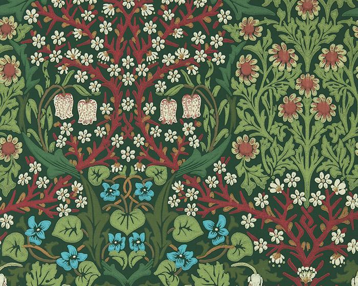 Morris & Co Blackthorn Autumn 216962 Wallpaper